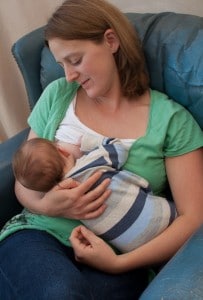 breastfeeding mother and baby