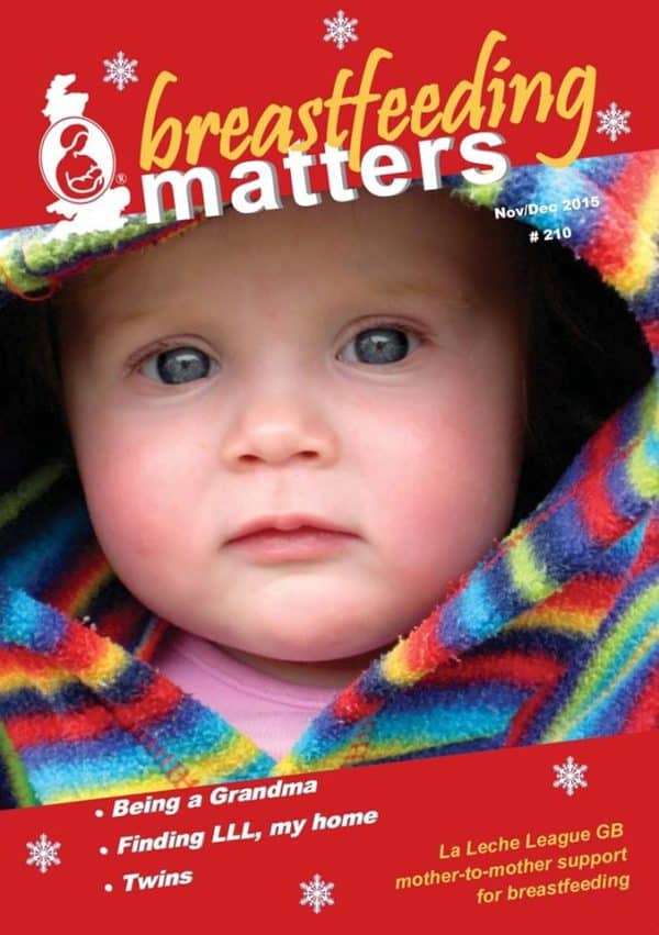 cover of breastfeeding matters