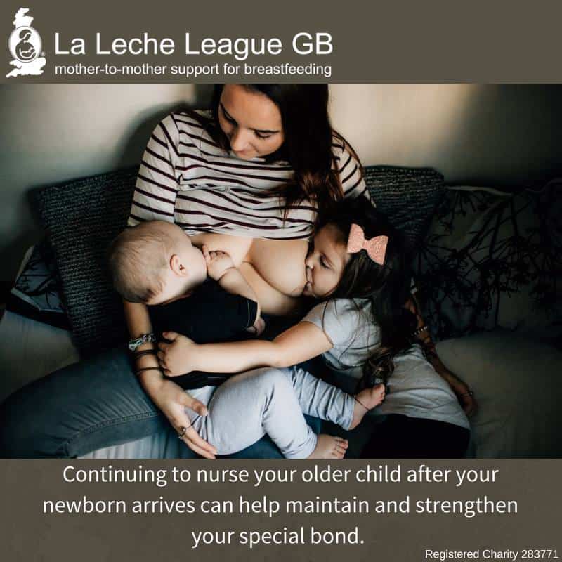 Mothers on …tandem nursing - La Leche League GB