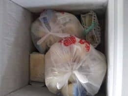 freezer stock of breast milk